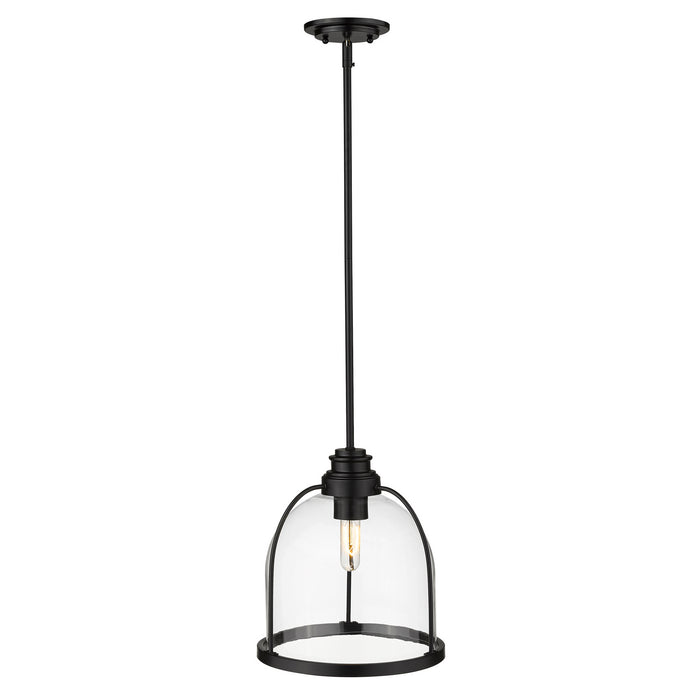 Acclaim Lighting IN21300BK One Light Pendant, Matte Black