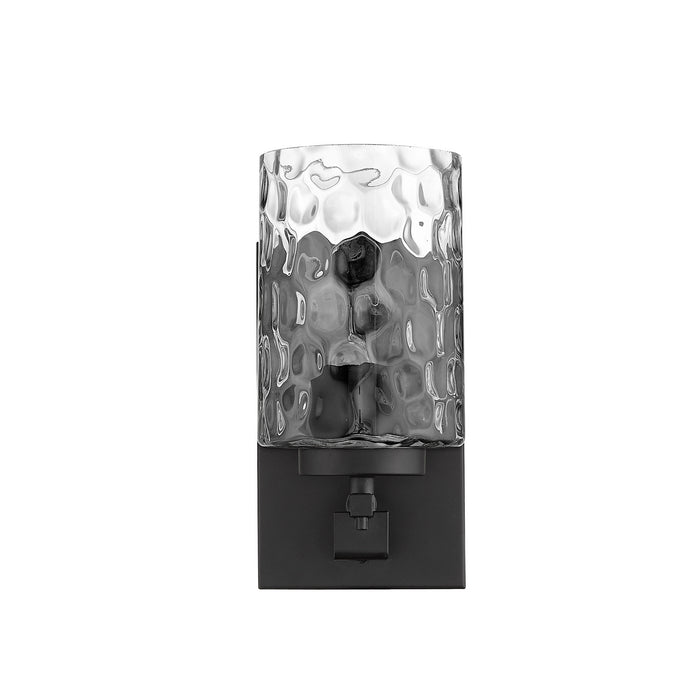 Acclaim Lighting IN40010BK One Light Wall Sconce, Matte Black
