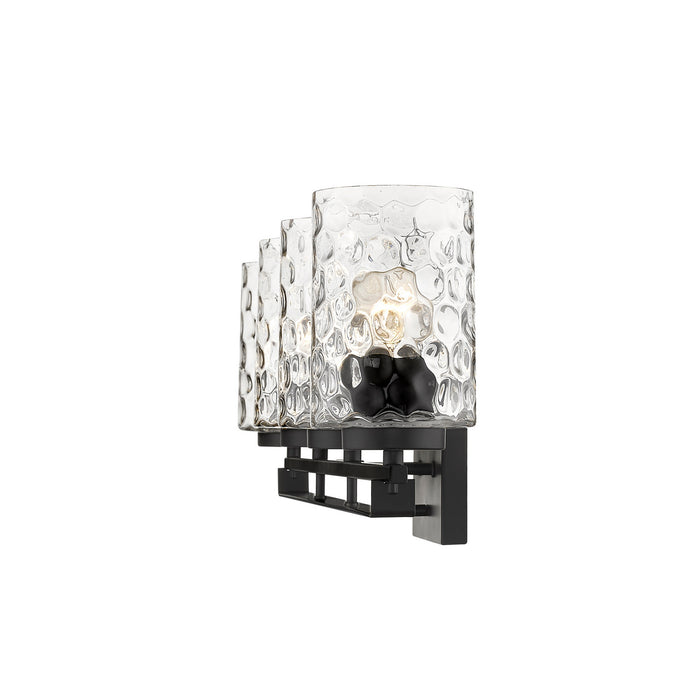 Acclaim Lighting IN40013BK Four Light Vanity, Matte Black