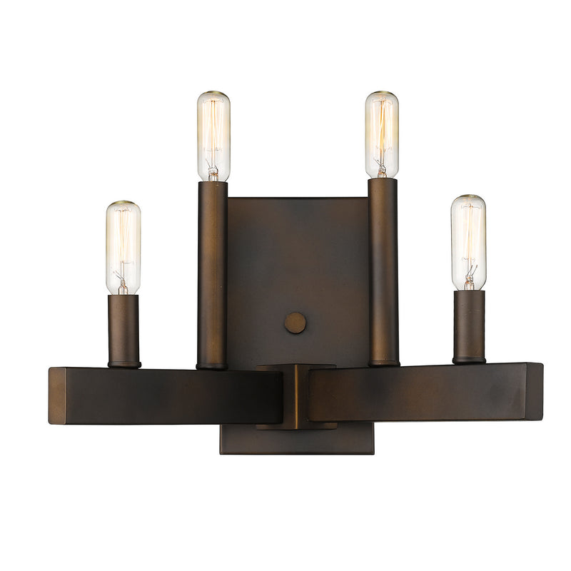 Acclaim Lighting IN40067ORB Four Light Wall Sconce, Oil-Rubbed Bronze