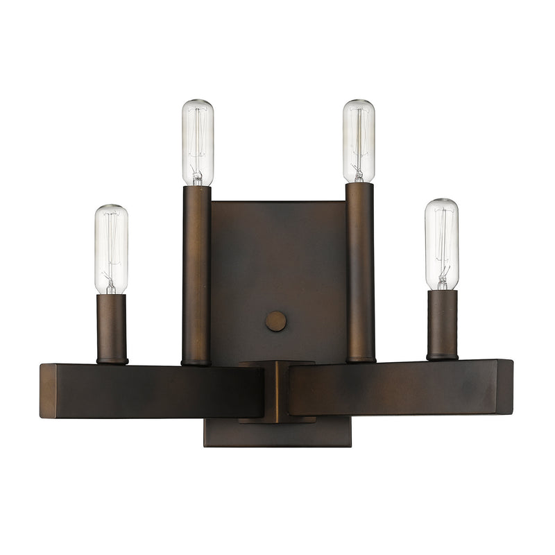 Acclaim Lighting IN40067ORB Four Light Wall Sconce, Oil-Rubbed Bronze
