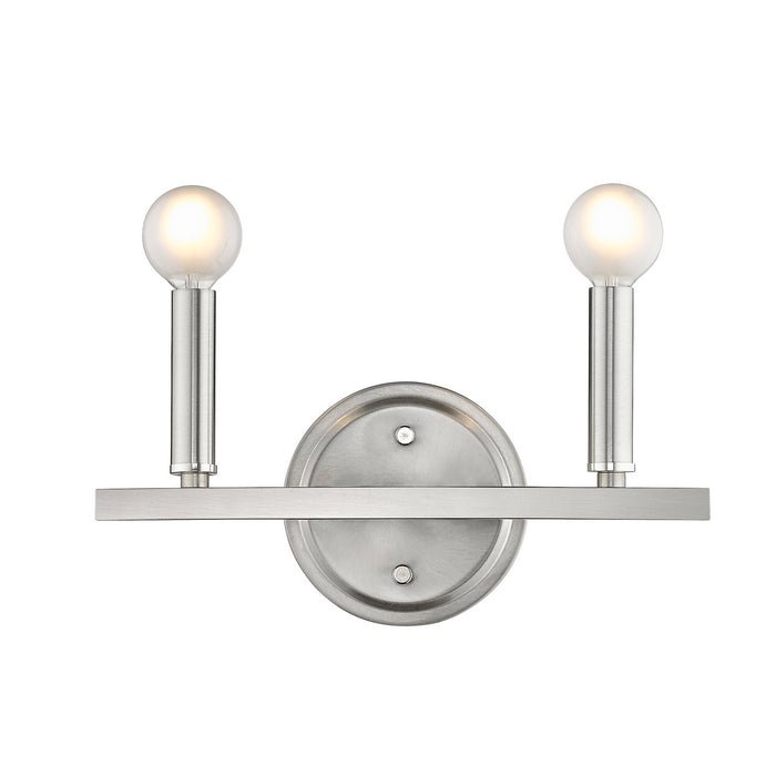 Acclaim Lighting IN41154SN Two Light Vanity, Satin Nickel