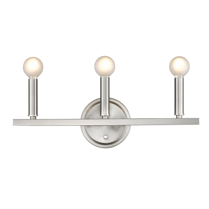 Acclaim Lighting IN41155SN Three Light Vanity, Satin Nickel