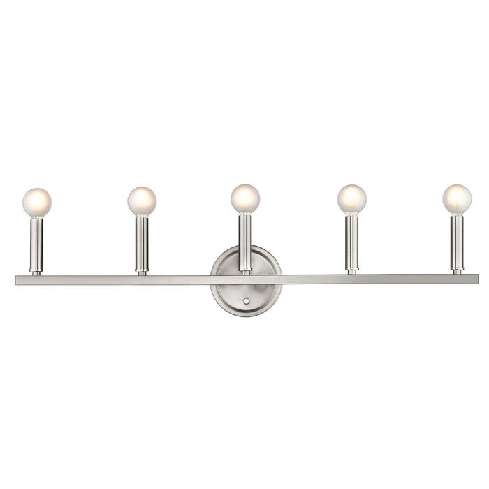 Acclaim Lighting IN41156SN Five Light Vanity, Satin Nickel