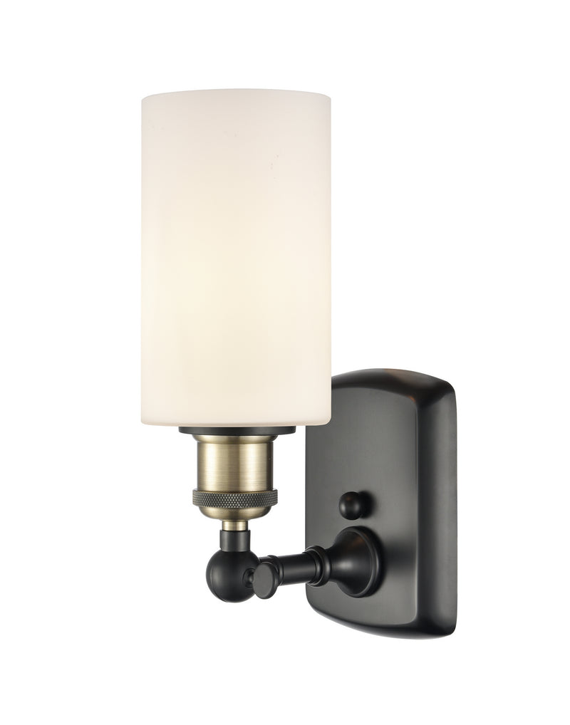 Innovations 516-1W-BAB-G801 One Light Wall Sconce, Black Antique Brass