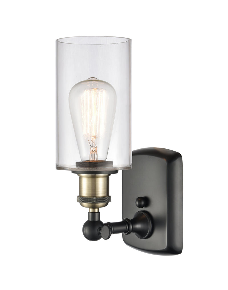 Innovations 516-1W-BAB-G802 One Light Wall Sconce, Black Antique Brass