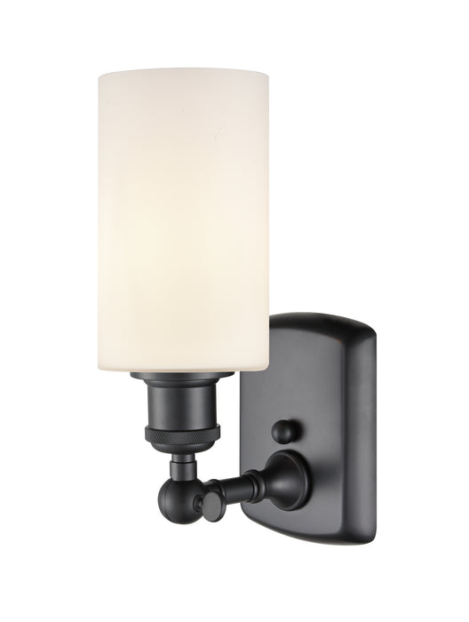 Innovations 516-1W-BK-G801 One Light Wall Sconce, Matte Black
