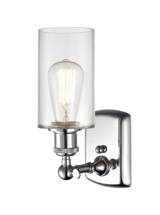 Innovations 516-1W-PC-G802 One Light Wall Sconce, Polished Chrome