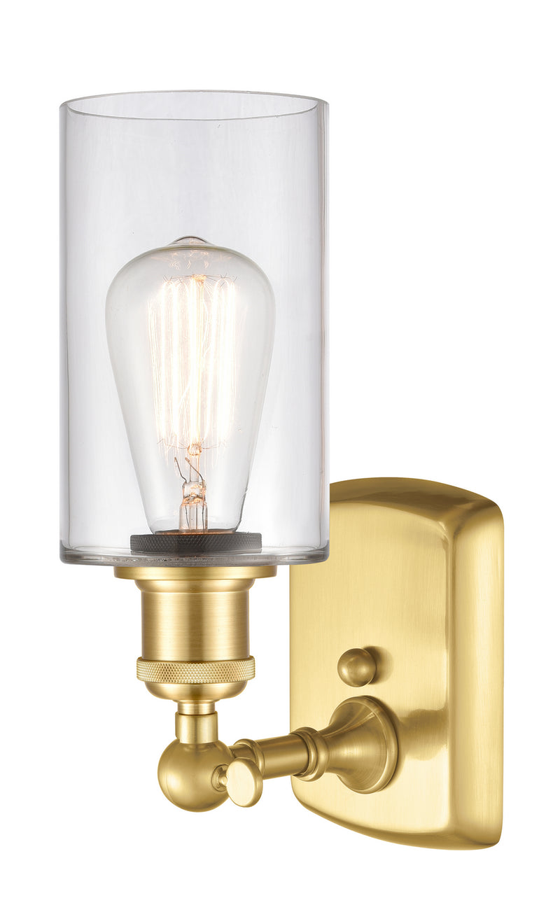 Innovations 516-1W-SG-G802 One Light Wall Sconce, Satin Gold