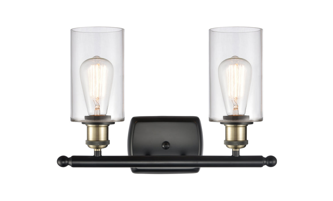 Innovations 516-2W-BAB-G802-LED LED Bath Vanity, Black Antique Brass