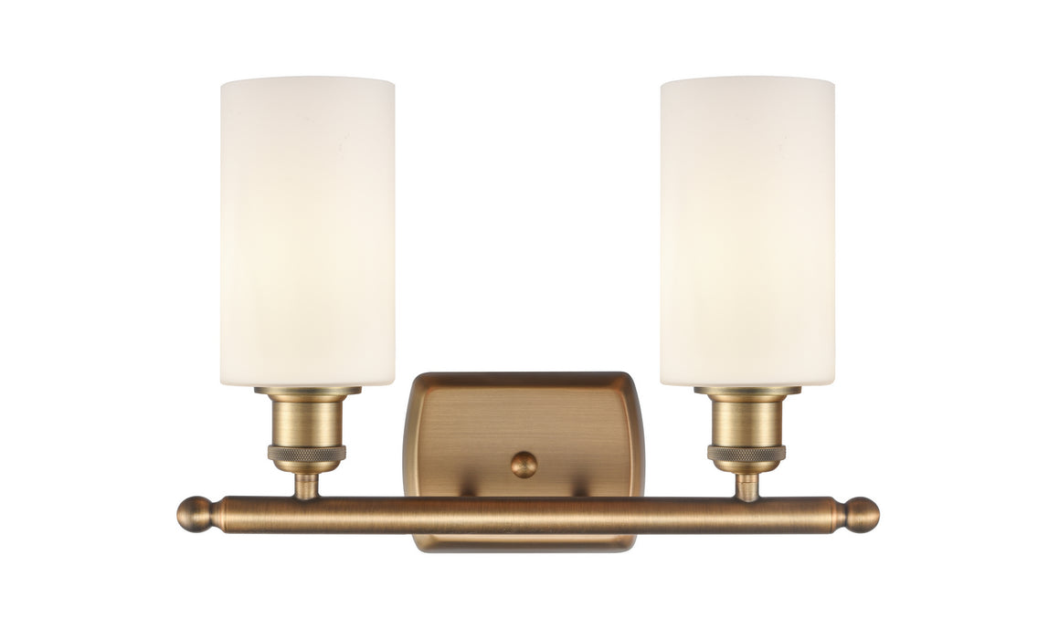 Innovations 516-2W-BB-G801-LED LED Bath Vanity, Brushed Brass