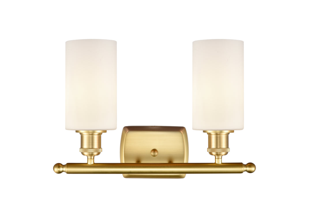 Innovations 516-2W-SG-G801 Two Light Bath Vanity, Satin Gold