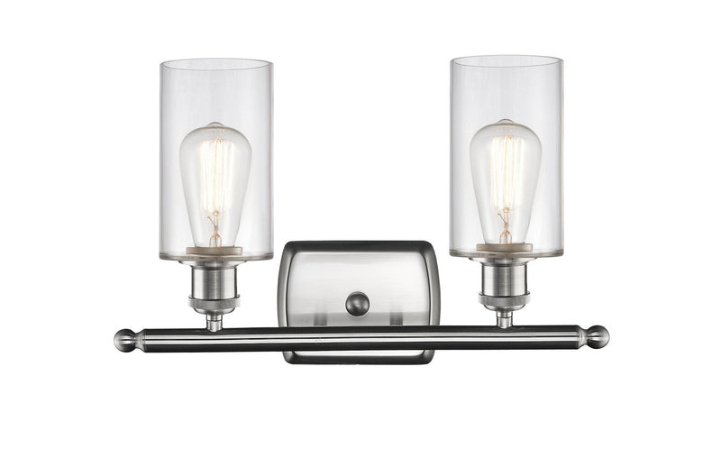 Innovations 516-2W-SN-G802-LED LED Bath Vanity, Brushed Satin Nickel
