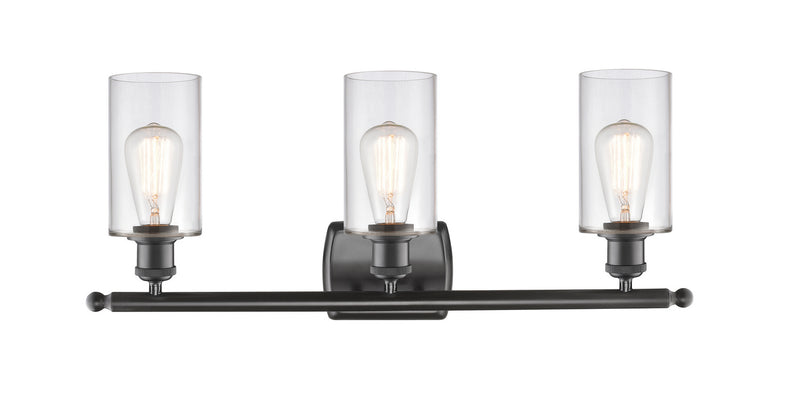 Innovations 516-3W-OB-G802 Three Light Bath Vanity, Oil Rubbed Bronze