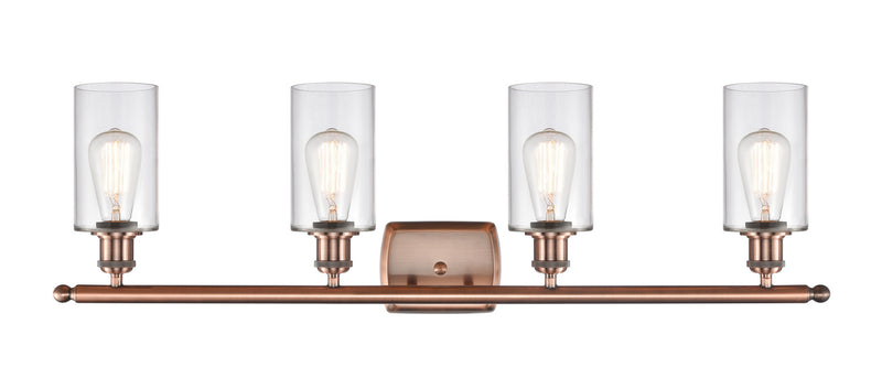 Innovations 516-4W-AC-G802-LED LED Bath Vanity, Antique Copper