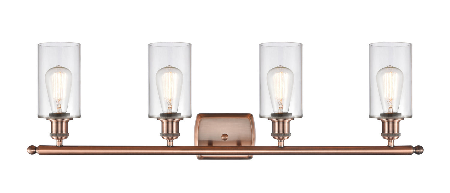 Innovations 516-4W-AC-G802-LED LED Bath Vanity, Antique Copper