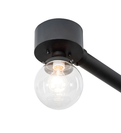 Meyda Tiffany 216097 LED Flushmount, Solar Black
