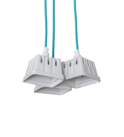 Meyda Tiffany 218852 LED Pendant, White