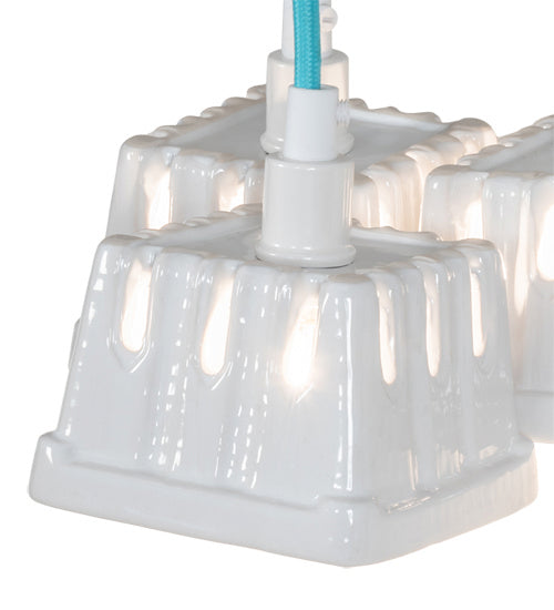 Meyda Tiffany 218852 LED Pendant, White