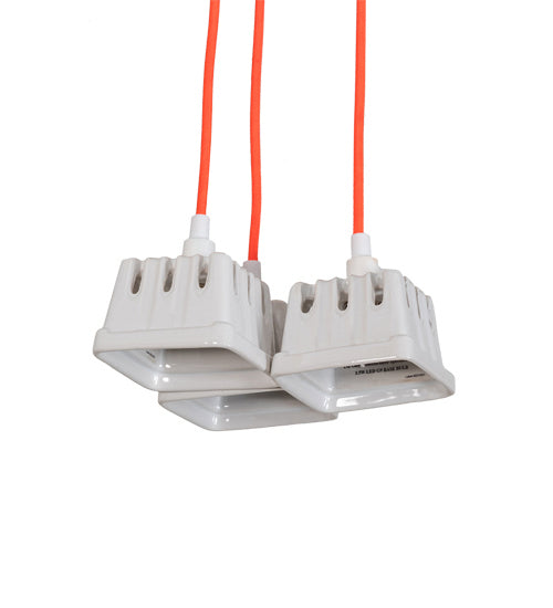 Meyda Tiffany 218854 LED Pendant, White