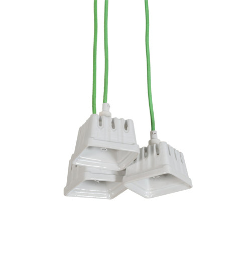 Meyda Tiffany 218855 LED Pendant, White