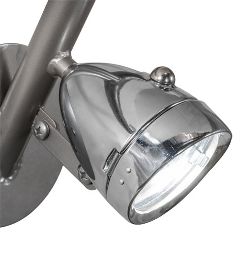 Meyda Tiffany 227016 One Light Wall Sconce, Nickel