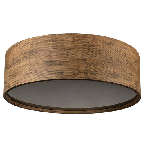 Meyda Tiffany 227018 LED Flushmount, Old Distressed Wood