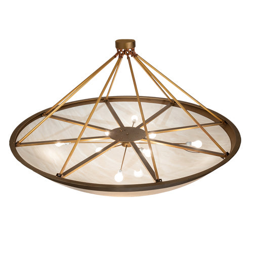 Meyda Tiffany 227124 Eight Light Pendant, Gonze Matte
