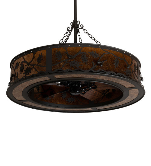Meyda Tiffany 227403 Eight Light Chandel-Air, Oil Rubbed Bronze