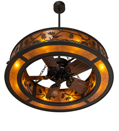 Meyda Tiffany 227403 Eight Light Chandel-Air, Oil Rubbed Bronze