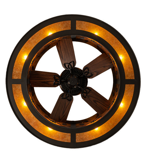 Meyda Tiffany 227403 Eight Light Chandel-Air, Oil Rubbed Bronze