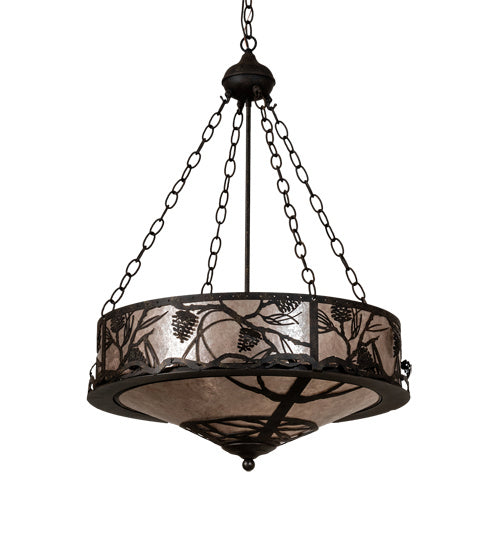 Meyda Tiffany 227444 Four Light Pendant, Antiquity