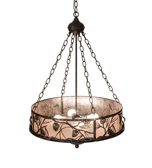 Meyda Tiffany 227444 Four Light Pendant, Antiquity