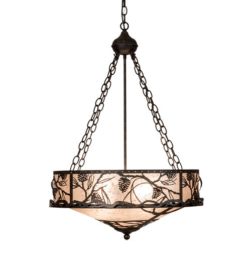 Meyda Tiffany 227444 Four Light Pendant, Antiquity