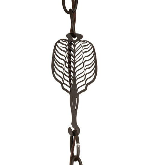 Meyda Tiffany 227606 Four Light Pendant, Craftsman Brown