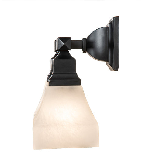 Meyda Tiffany 227611 Three Light Wall Sconce, Craftsman Brown