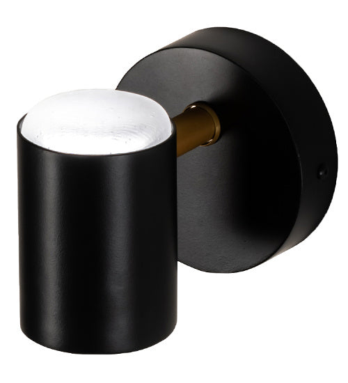 Meyda Tiffany 227971 LED Wall Sconce, Flat Black And Goldtastic