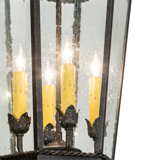 Meyda Tiffany 228623 Four Light Pendant, Golden Bronze