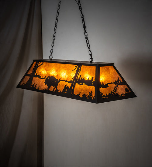 Meyda Tiffany 229016 Six Light Pendant, Oil Rubbed Bronze