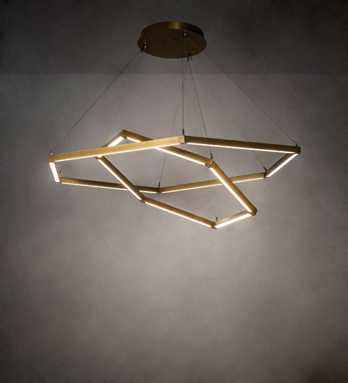 Meyda Tiffany 229038 LED Pendant, Goldtastic