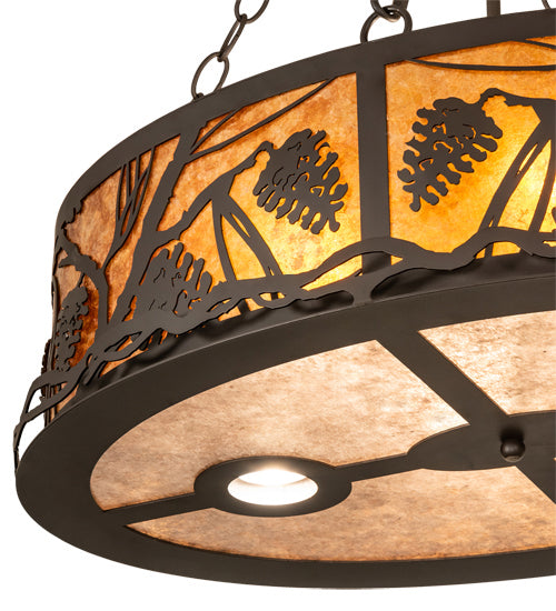 Meyda Tiffany 229136 Six Light Pendant, Oil Rubbed Bronze