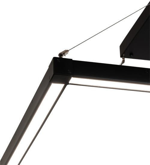 Meyda Tiffany 230423 LED Pendant, Flat Black