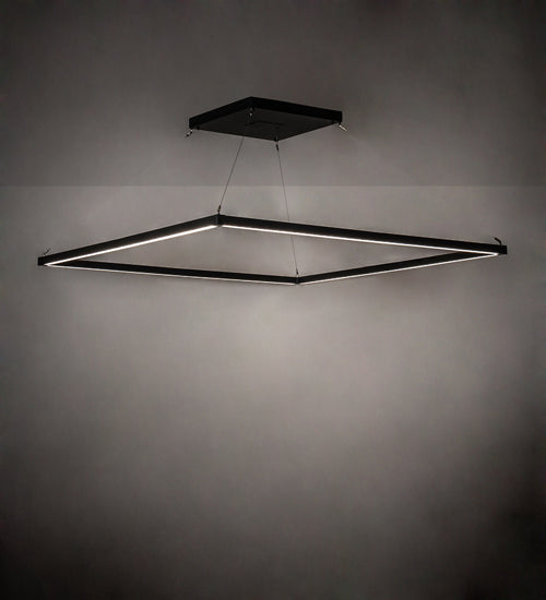 Meyda Tiffany 230423 LED Pendant, Flat Black