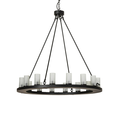 Meyda Tiffany 230979 16 Light Chandelier, Blackwash