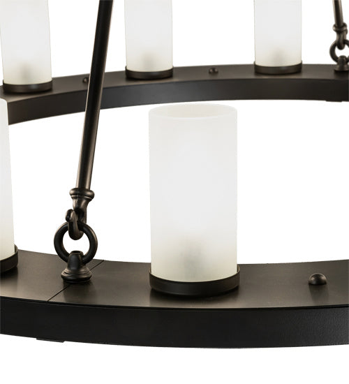 Meyda Tiffany 230979 16 Light Chandelier, Blackwash