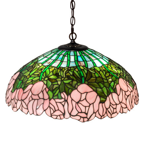 Meyda Tiffany 231113 Three Light Pendant, Mahogany Bronze