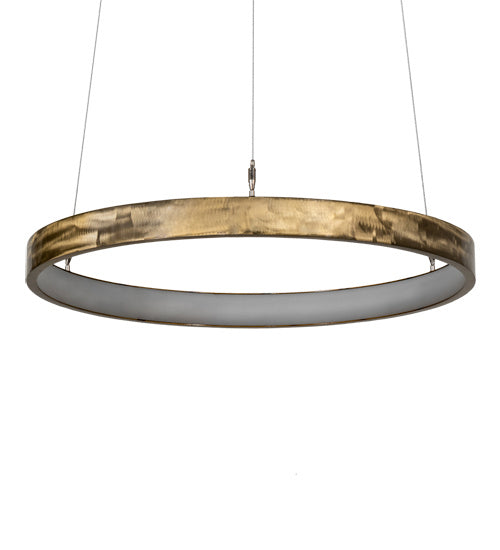 Meyda Tiffany 231766 LED Pendant, Brass Tint