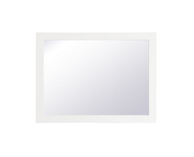 Elegant Lighting VM22432WH Mirror, White