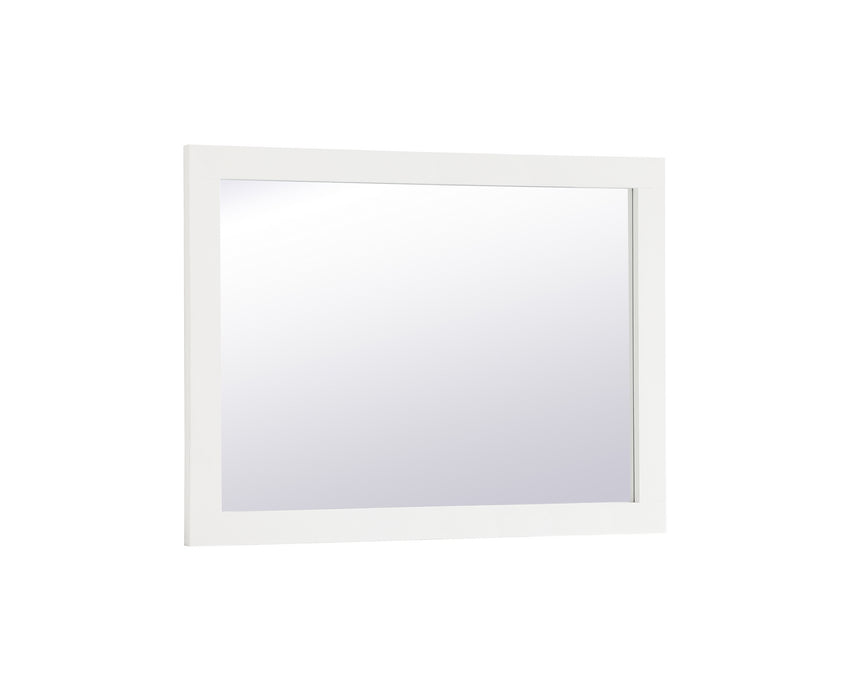 Elegant Lighting VM22432WH Mirror, White