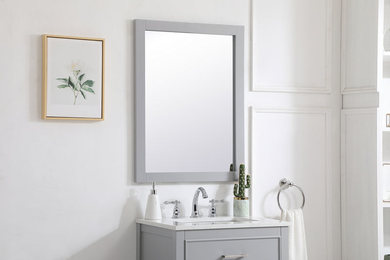 Elegant Lighting VM22432GR Mirror, Grey